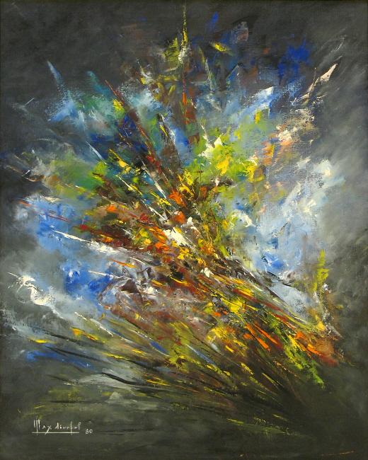 La Marseillaise de l'espoir Huile sur toile 100 cm x 80 cm