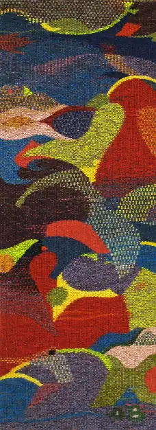 1 - Contes impossibles Tapisserie de haute lisse 134 cm x 49 cm