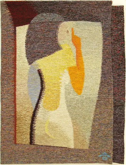 5 - La Wally Tapisserie de haute lisse 118 cm x 90 cm