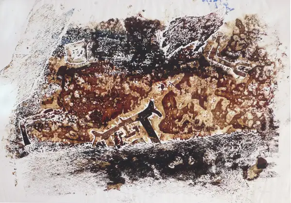 11- Etat paradoxal Monotype 410 mm x 587 mm