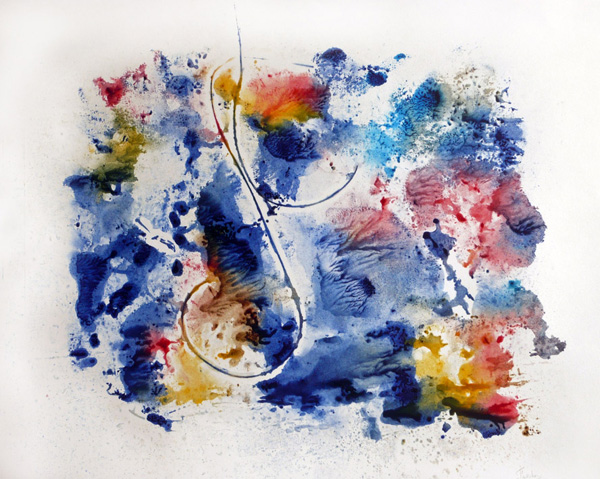 3- Aqua viva Monotype 375 mm x 470 mm