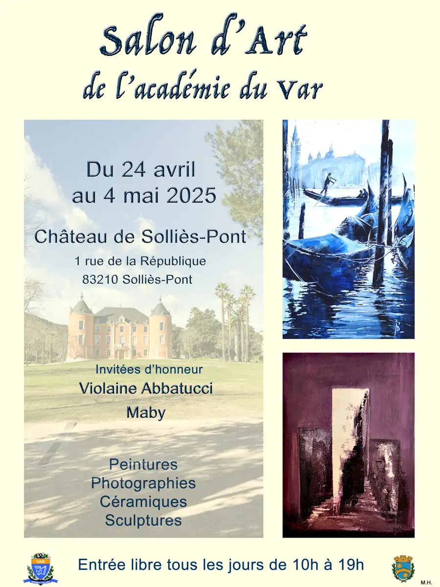 Salon d'art de l'académie du Var.