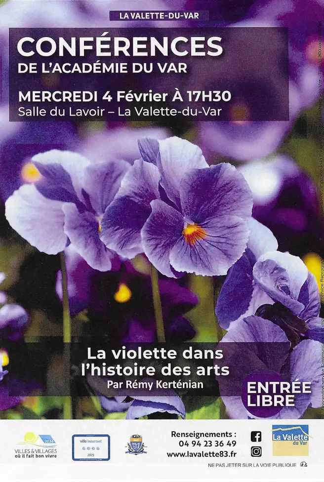 Conf�rence de R�my Kertenian � La Valette.