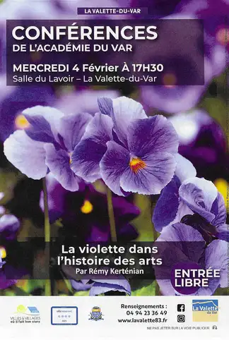 Conf�rence de R�my Kertenian � La Valette.