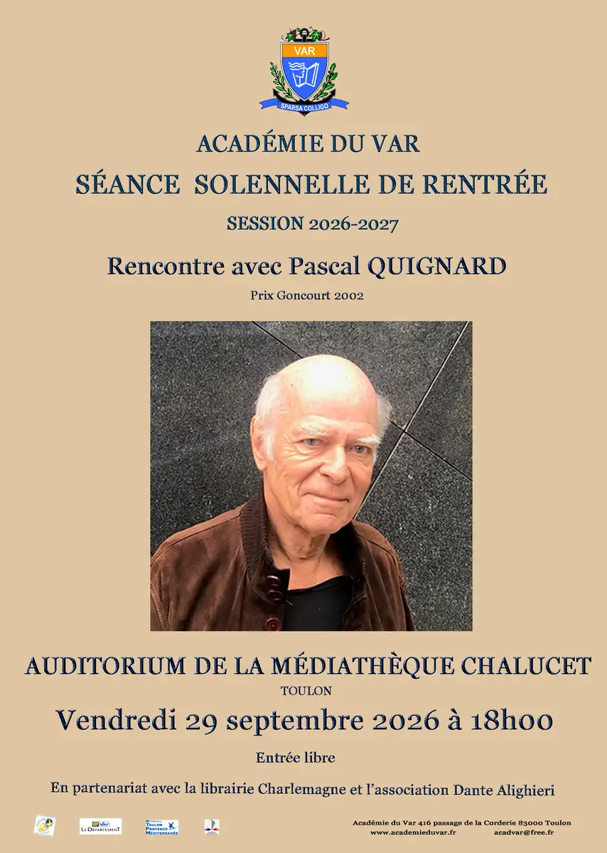 S�ance solennelle de rentr�e. 