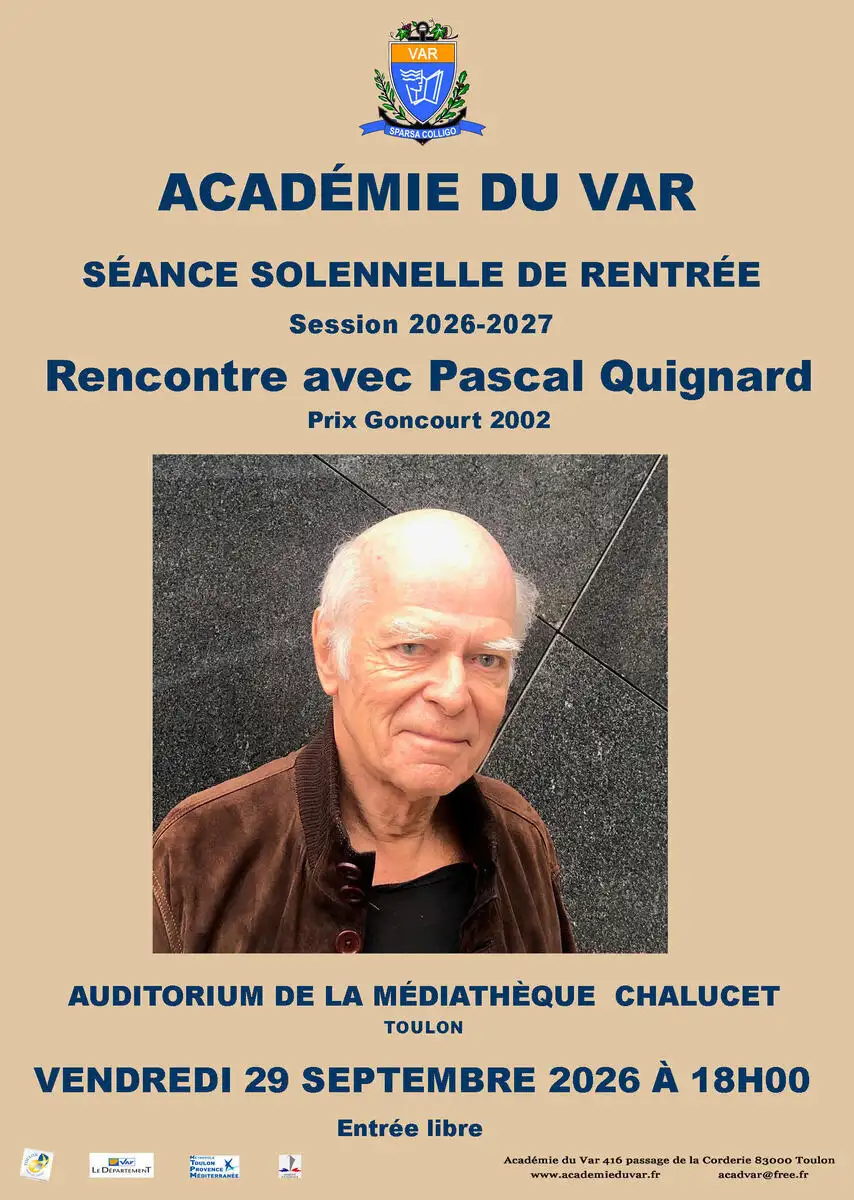 S�ance solennelle de rentr�e. 